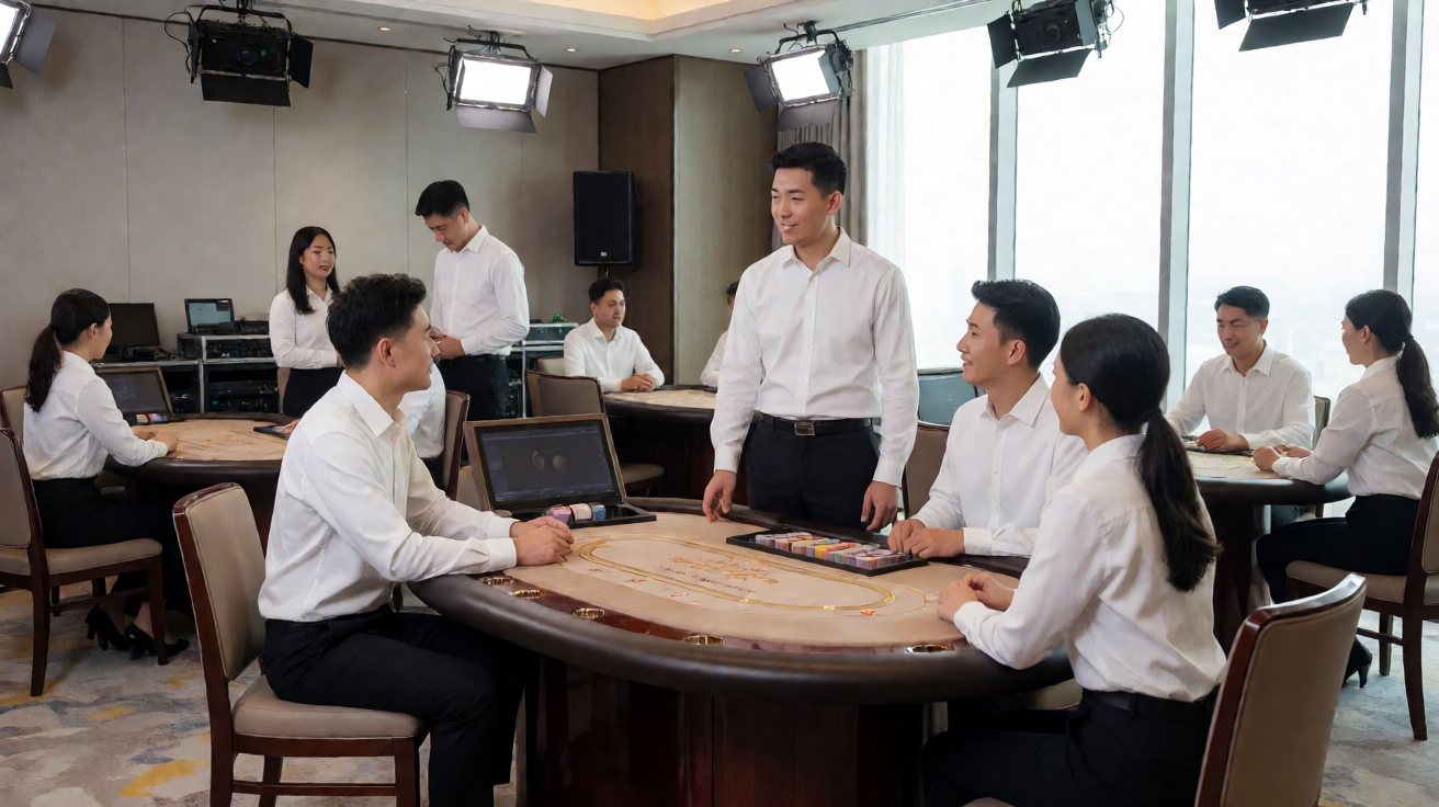 J9游会专业演播室灯光环境